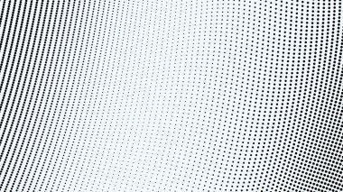 Arkaplan veya kumaş biçimi için siyah ve beyaz yarım tonlu soyut desen