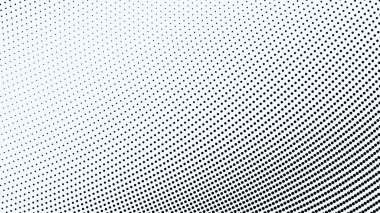 Arkaplan veya kumaş biçimi için siyah ve beyaz yarım tonlu soyut desen