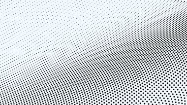 Arkaplan veya kumaş biçimi için siyah ve beyaz yarım tonlu soyut desen