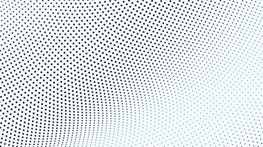 Arkaplan veya kumaş biçimi için siyah ve beyaz yarım tonlu soyut desen