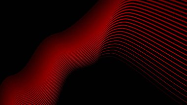 Arkaplan için koyu kırmızı çizgiler dalgalı çizgi soyut arkaplan