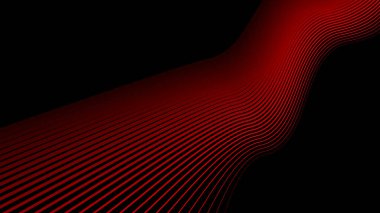 Arkaplan için koyu kırmızı çizgiler dalgalı çizgi soyut arkaplan