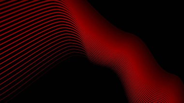 Arkaplan için koyu kırmızı çizgiler dalgalı çizgi soyut arkaplan