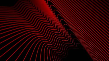 Arkaplan için koyu kırmızı çizgiler dalgalı çizgi soyut arkaplan