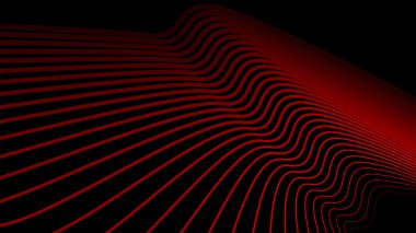 Arkaplan için koyu kırmızı çizgiler dalgalı çizgi soyut arkaplan