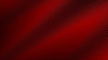 Arkaplan için koyu kırmızı çizgiler dalgalı çizgi soyut arkaplan