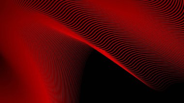 Arkaplan için koyu kırmızı çizgiler dalgalı çizgi soyut arkaplan