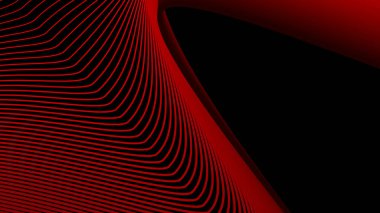 Arkaplan için koyu kırmızı çizgiler dalgalı çizgi soyut arkaplan