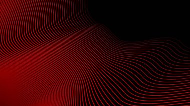 Arkaplan için koyu kırmızı çizgiler dalgalı çizgi soyut arkaplan
