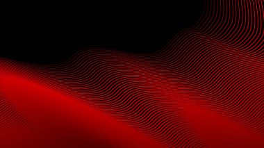 Arkaplan için koyu kırmızı çizgiler dalgalı çizgi soyut arkaplan