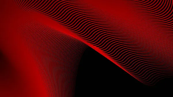 Arkaplan için koyu kırmızı çizgiler dalgalı çizgi soyut arkaplan