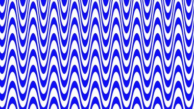 Kumaş biçimi için mavi dalgalı soyut desen