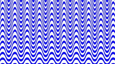 Kumaş biçimi için mavi dalgalı soyut desen