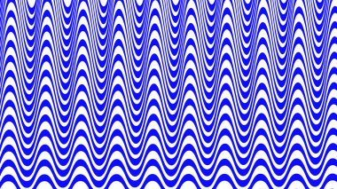Kumaş biçimi için mavi dalgalı soyut desen
