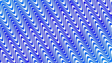 Kumaş biçimi için mavi dalgalı soyut desen