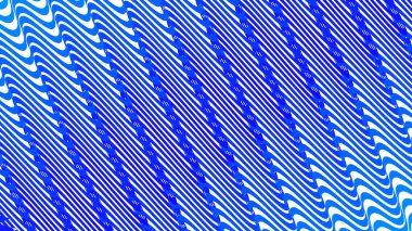 Kumaş biçimi için mavi dalgalı soyut desen