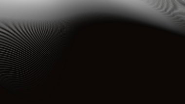 Siyah ve beyaz çizgili çizgi desen arkaplan veya kumaş biçimi için soyut