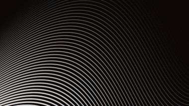 Siyah ve beyaz çizgili çizgi desen arkaplan veya kumaş biçimi için soyut