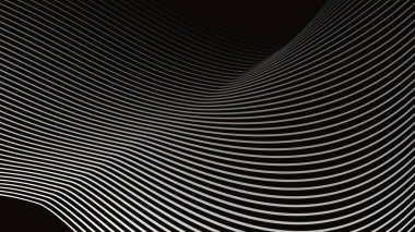 Siyah ve beyaz çizgili çizgi desen arkaplan veya kumaş biçimi için soyut