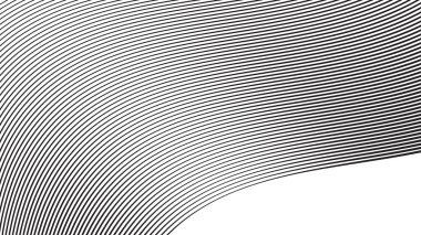 Arkaplan veya kumaş biçimi için siyah çizgili çizgi desen arkaplanı soyut