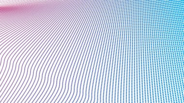 Kırmızı ve mavi yarım ton soyut arkaplan