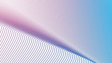 Kırmızı ve mavi yarım ton soyut arkaplan