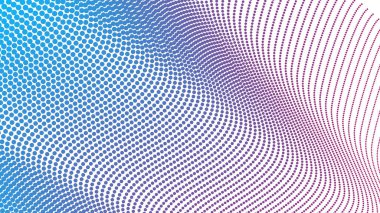 Kırmızı ve mavi yarım ton soyut arkaplan