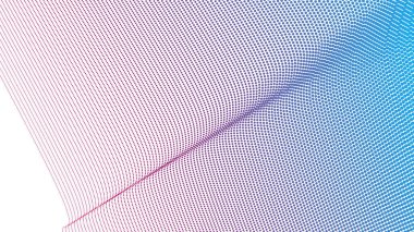 Kırmızı ve mavi yarım ton soyut arkaplan