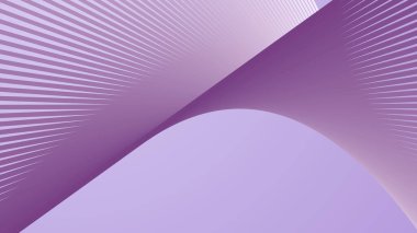 Arkaplan için eğri çizgisi olan lavanta soyut arkaplan