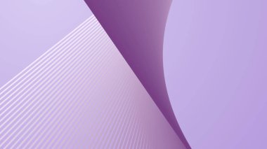 Arkaplan için eğri çizgisi olan lavanta soyut arkaplan