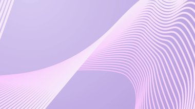Arkaplan için eğri çizgisi olan lavanta soyut arkaplan