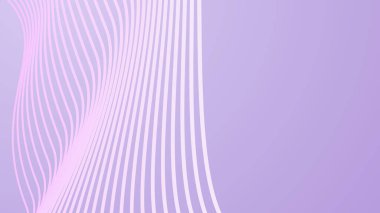 Arkaplan için eğri çizgisi olan lavanta soyut arkaplan