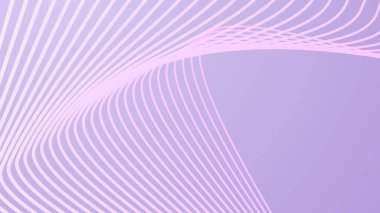 Arkaplan için eğri çizgisi olan lavanta soyut arkaplan