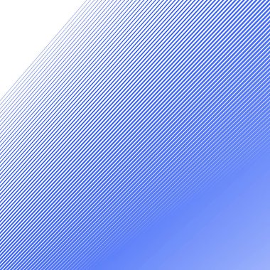 Kumaş biçimi için eğimli mavi çizgili çizgi deseni