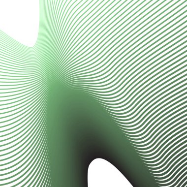Yeşil çizgili çizgi kusursuz desen soyut arkaplan