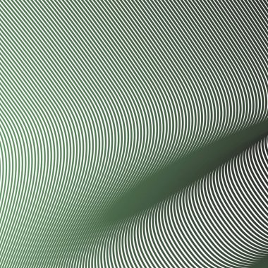 Yeşil çizgili çizgi kusursuz desen soyut arkaplan