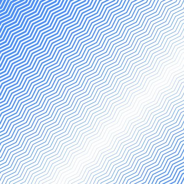 Mavi zig zag çizgisi çizgileri soyut arkaplan