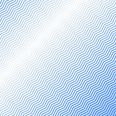 Mavi zig zag çizgisi çizgileri soyut arkaplan