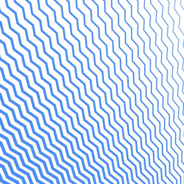 Mavi zig zag çizgisi çizgileri soyut arkaplan