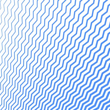 Mavi zig zag çizgisi çizgileri soyut arkaplan