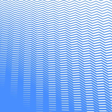 Mavi zig zag çizgisi çizgileri soyut arkaplan
