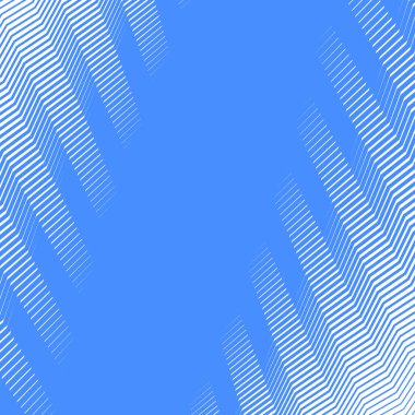 Mavi zig zag çizgisi çizgileri soyut arkaplan