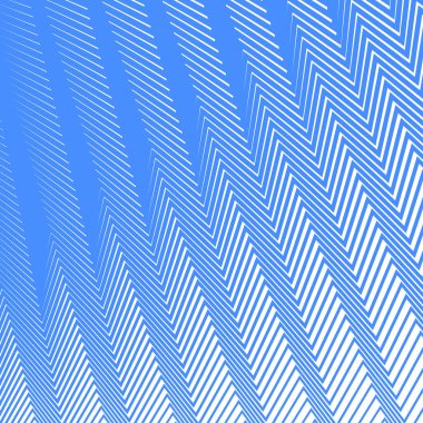Mavi zig zag çizgisi çizgileri soyut arkaplan