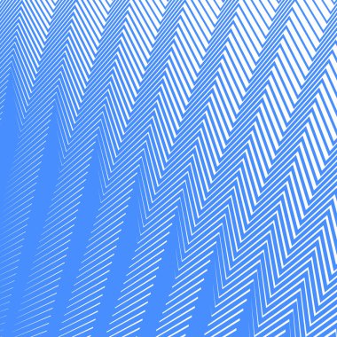 Mavi zig zag çizgisi çizgileri soyut arkaplan