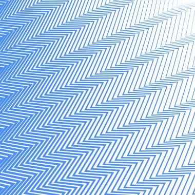 Mavi zig zag çizgisi çizgileri soyut arkaplan