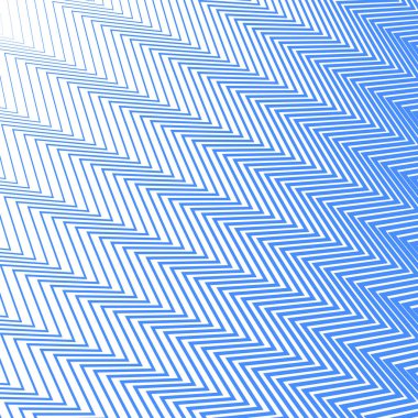 Mavi zig zag çizgisi çizgileri soyut arkaplan