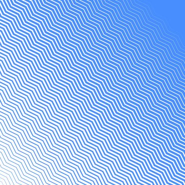 Mavi zig zag çizgisi çizgileri soyut arkaplan