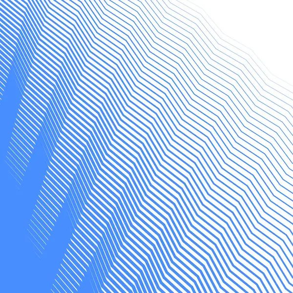 Mavi zig zag çizgisi çizgileri soyut arkaplan