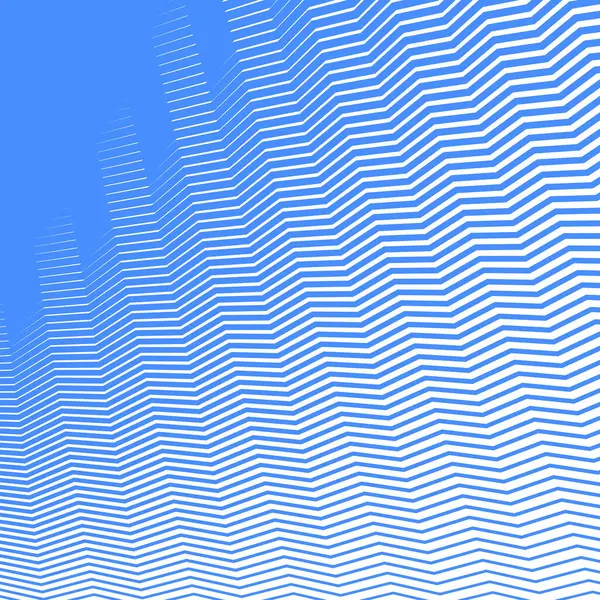 Mavi zig zag çizgisi çizgileri soyut arkaplan