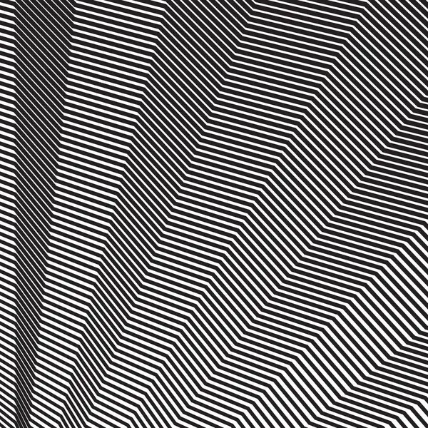 Zig zag siyah ve beyaz pürüzsüz desen